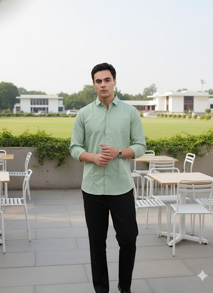 Mens Shirt - Green