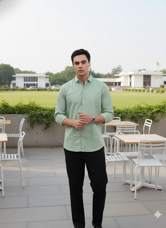 Mens Shirt - Green