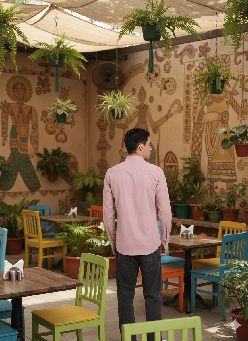 Mens Shirt - Pink
