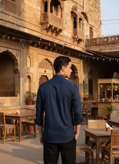 Mens Shirt - Navy