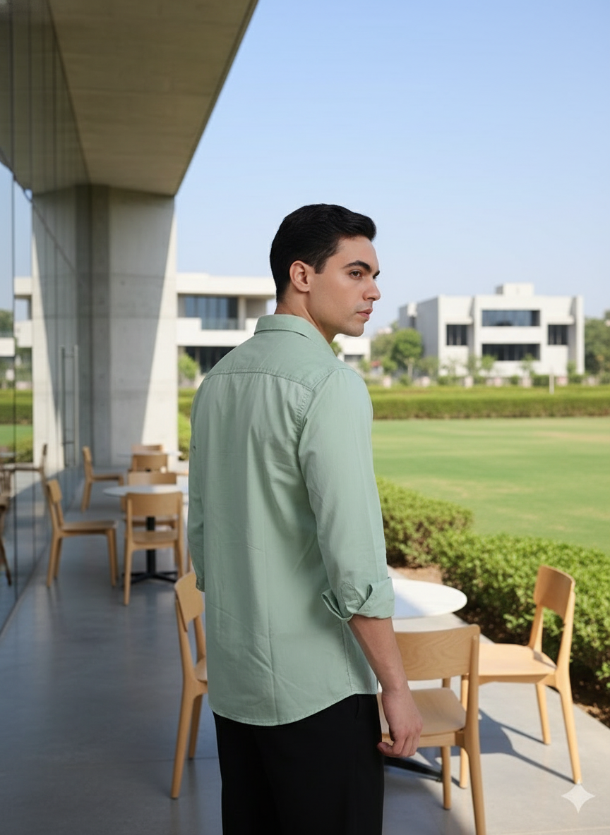 Mens Shirt - Green