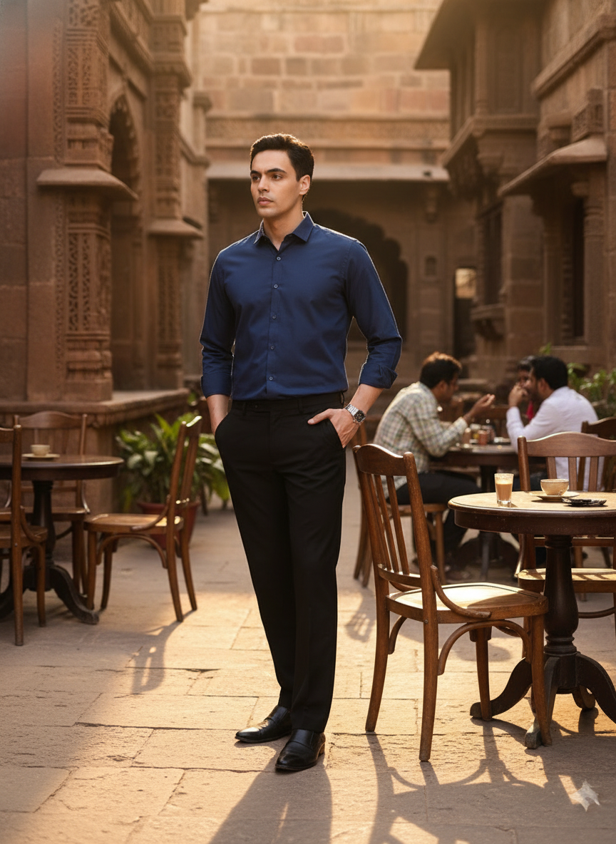 Mens Shirt - Navy