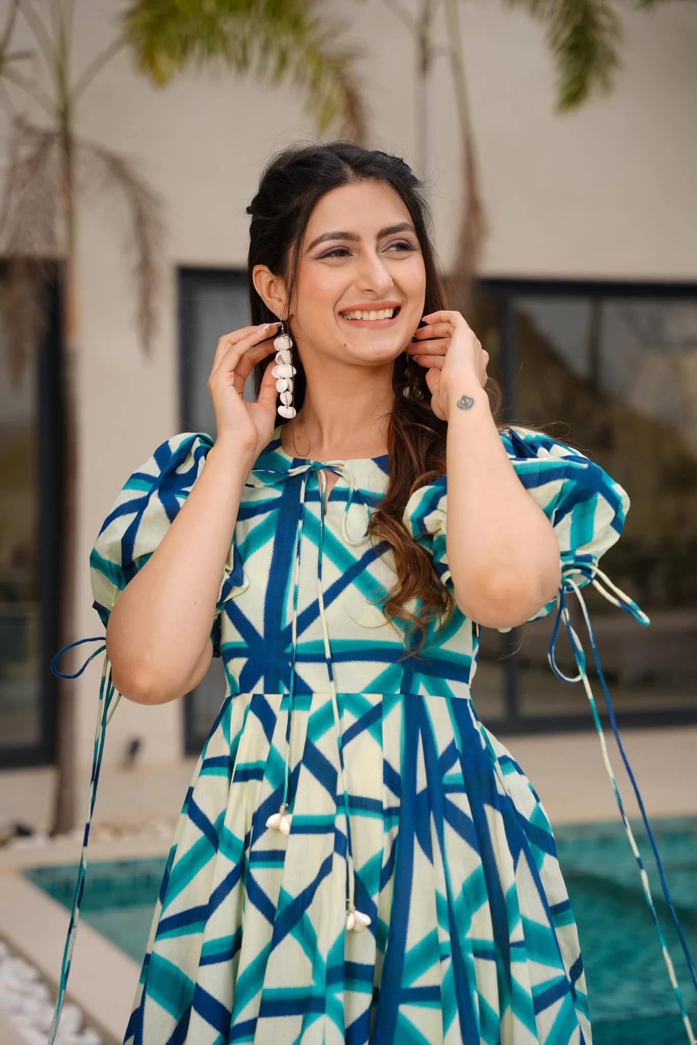 Women Dress - Blue