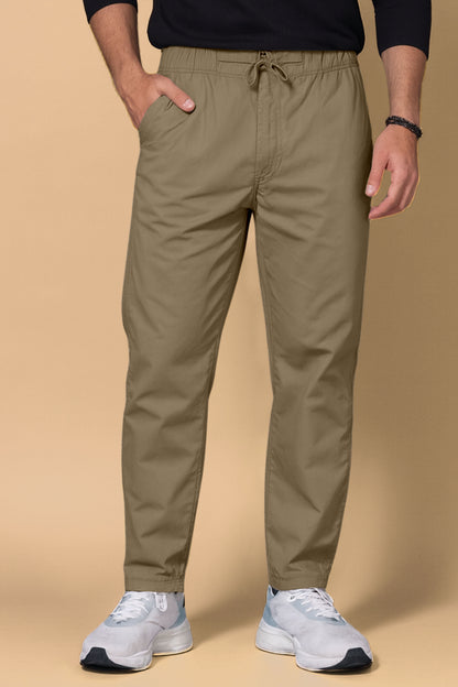PLAIN PANT-BEIGE