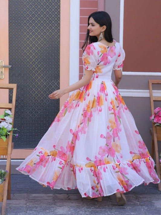 Women Dress - White